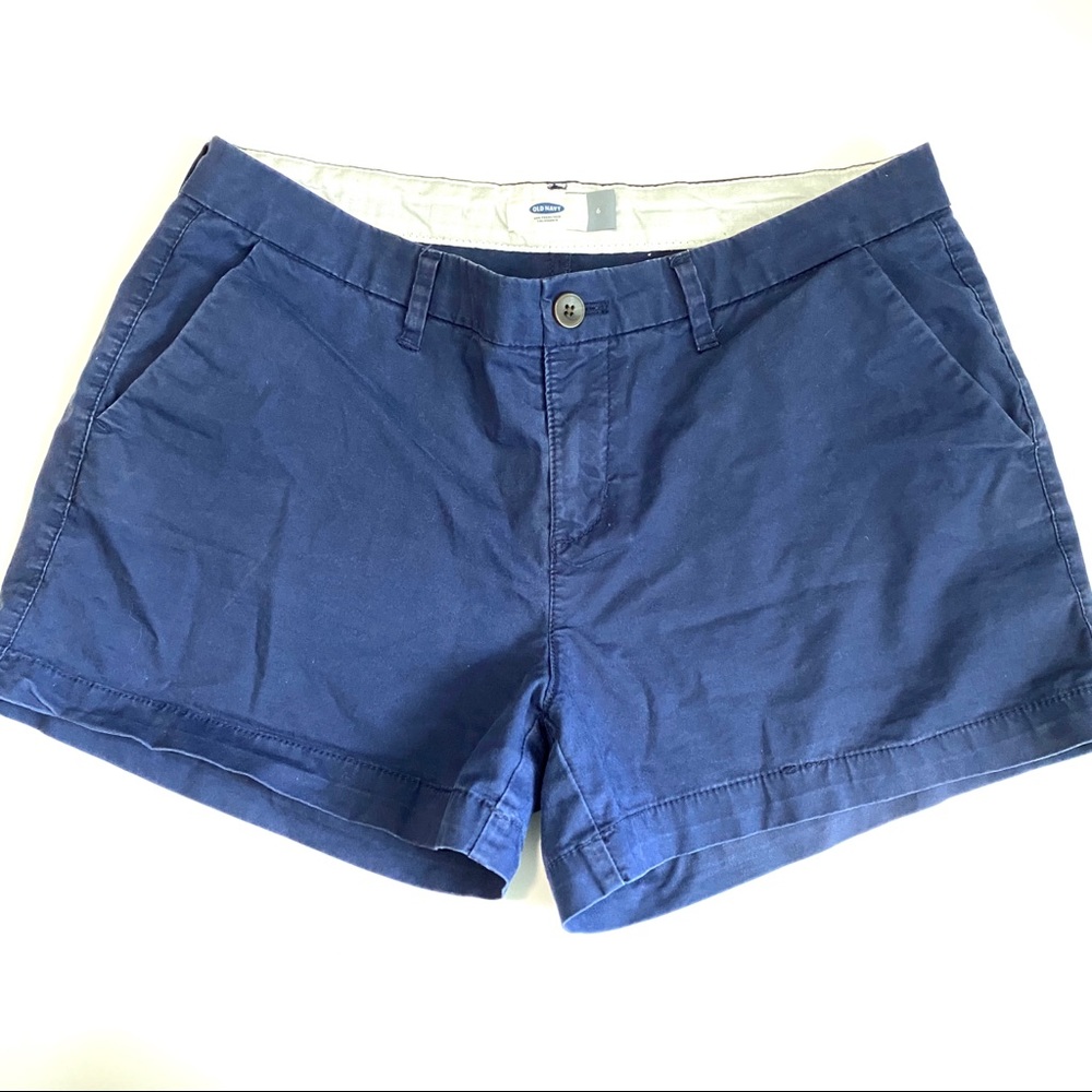 OLD NAVY chino shorts navy blue